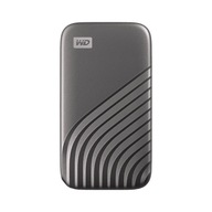 WD My Passport 1TB externý SSD disk; USB 3.2 Gen 2; šedá;