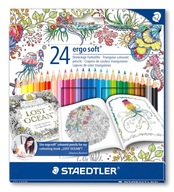 Ergosoft ceruzkové pastelky 24 col. Staedtler 5544