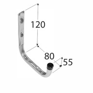 VEŠIAK DRŽIAK NÁRADIA NÁSTENNÝ HÁK 120x80mm