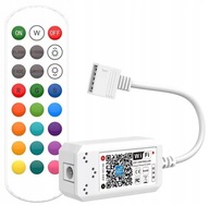 RGBW WiFi ovládač LED pásikov Android iOS + RF Remote