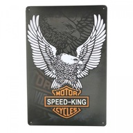 Ozdobná doska Motocykle Speed-King Plaque