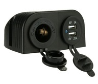 NABÍJAČKA ROZDELOVAČA 12/24V -2xUSB- 3.1A -CYRUS