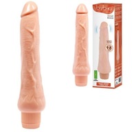 Vibrátor 25 cm Flesh Penis s plynulým nastavením vibrácií