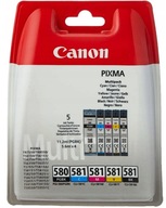 ATRAMENT CANON PGI-580 CLI-581 CMYK 5 BALENÍ MULTIPACK