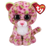 Čiapka Boos Lainey - Pink Leopard Ty 15cm