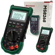 MASTECH MS8268 Automatický CAT III 600 V LCD V A Hz hFE ohm univerzálny METER