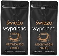 Kávové zrná 2kg Arabica FRESH Pražená MEXIKO