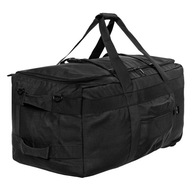 Vojenská taška na batoh na kolieskach 2v1 Mil-Tec Combat Duffle Bag 118 l Čierna