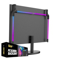 Podsvietenie pre RGBW Glow Three PC 32-palcový monitor s aplikáciou