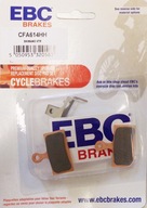 Kovové brzdové doštičky EBC CLARKS E-BRAKE M2