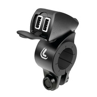 USB NABÍJAČKA NAPÁJACÍ ZDROJ MOTOCYKLU 12V-24V 5,4A