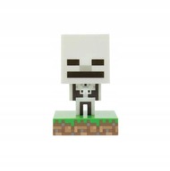 Svetlo ikony Skeleton Minecraft / lampa Minecraft -