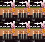 Batérie Duracell AA 2400mAh 4 x 6 ks