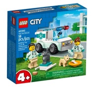 LEGO CITY Veterinárna ambulancia 60382 kociek 58 ks