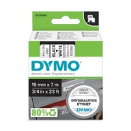 Dymo páska D1 45803 S0720830 19mm BL/B originál