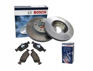 BOSCH Kotúče Podložky predné - AUDI 80 B4 280mm