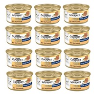 Gourmet Gold Mousse pre mačky - morka 12x85g