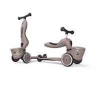 Scoot&Ride 2v1 Ride-On Scooter Brown Lines