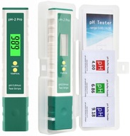 Elektronický pH meter kvapalina na testovanie vody