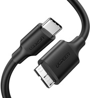 UZELENÝ KÁBEL USB-C KÁBEL USB TYP-B SuperSpeed ​​​​1M