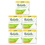 Naturella Cotton Ultra Normal hygienické vložky 5 x 22 ks.