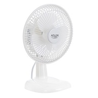 STOLNÝ VENTILÁTOR ADLER AD 7301 VÝKON 30W - 15 CM