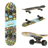 KLASICKÝ SKATEBOARD PRE ZAČIATOČNÍKOV NILS