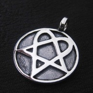 Prívesok Heartagram HiM - 925 STERLING SILVER