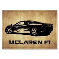 PLECHOVÝ DARČEK GRAFIKA MCLAREN F1 AUTO