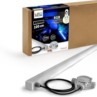 Lineárne svietidlo Bruk Line LED 1,0 m RGB