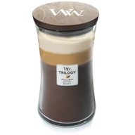 Woodwick Veľká sviečka Trilogy Cafe Sweets Coffee 609g