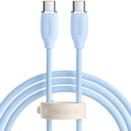 Baseus Gel USB-C TYP-C kábel 1,2 m MÄKKÝ PEKNÝ 100 W 120 cm iPhone 15