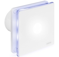 EVO 100L sklenený LED ventilátor do kúpeľne + klapka