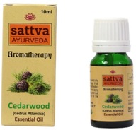 SATTVA AYURVEDA AROMATERAPY ESENCIÁLNY OLEJ CÉDROVÝ OLEJ