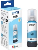 EPSON 108 svetlo azúrový atrament C13T09C14A L18050 L8050