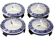 4xMERCEDES CAPS CAPS 75MM SET PRE RÁFKY