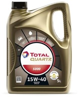 Total Quartz 5000 minerálny motorový olej 5 l 15W