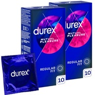 Durex Mutual Pleasure kondómy s cvočkami na oddialenie ejakulácie 20 ks.