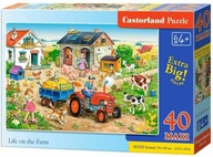 Puzzle 40 maxi farma Castorland B-040193-1