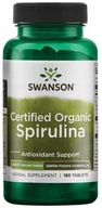 Swanson Spirulina Organic 500 Mg 180 Tab.