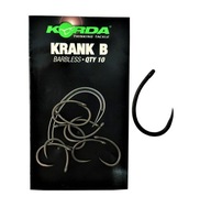 Korda Háčiky Krank B veľkosť 6 Barbless 10 ks.