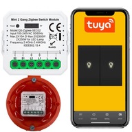 ZIGBEE 3.0 TUYA RELÉOVÝ SPÍNAČ 2 OBVODOV MINI V3