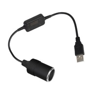 Car Converter 5V USB samec do zásuvky pre