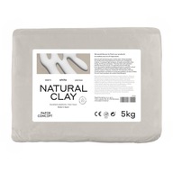 Hlina na sochárstvo Natural Clay - PaperConcept - White, 5 kg