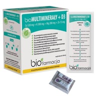 biofarmacja bio Multiminerály + D3 28 vrecúšok