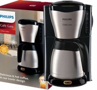 Philips Café Gaia HD7546/20 1,2 LITROVÝ KÁVOVAR S KOVOVÝM VÝPUSTOM