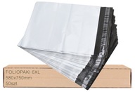 Courier poly mailers 6XL 580x750 50 ks