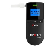 Elektrochemický alkohol tester Xblitz Alcontrol Hero, čierny displej