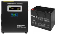 Sinus PRO 800VA 12V 500W + núdzový zdroj 55AH