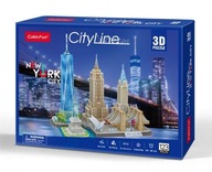 City Line New York City 3D puzzle. Puzzle 20255